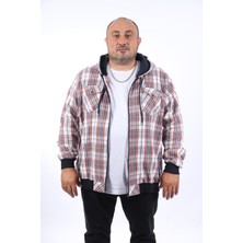Moc Grande Mocgrande Sweatshirt Oduncu Çıtçıtlı Cepli 22206-Petrol Renkli Kapüşonlu Uzun Kollu Çift Cepli Tasarım