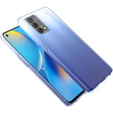 Kny Oppo A74 Kılıf Ultra Ince Şeffaf Silikon