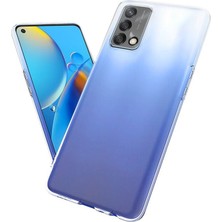 Kny Oppo A74 Kılıf Ultra Ince Şeffaf Silikon