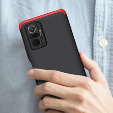 Kny Xiaomi Redmi Note 10 Pro Kılıf 3 Parça 360 Ays Kapak