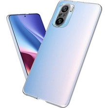 Kny Xiaomi Redmi K40 Pro Kılıf Ultra Ince Şeffaf Silikon