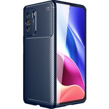 Kny Xiaomi Redmi K40 Pro Plus Kılıf Karbon Desenli Lux Negro Silikon