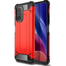 Kny Xiaomi Redmi K40 Pro Kılıf Ultra Korumalı Çift Katmanlı Armour Case