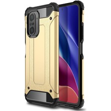 Kny Xiaomi Redmi K40 Pro Kılıf Ultra Korumalı Çift Katmanlı Armour Case