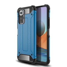 Kny Xiaomi Redmi Note 10 Pro Kılıf Çift Katmanlı Armour Case