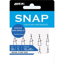 Bkk Duolock Snap Swivel-51 Fırdöndü