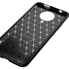 Kny Xiaomi Redmi K30 Pro Kılıf Karbon Desenli Lux Negro Silikon