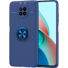 Kny Xiaomi Redmi Note 9 5g Kılıf Yüzüklü Manyetik Ravel Silikon