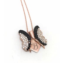 Erer Gümüş Gümüş Kelebek Kolye