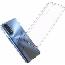 Kny Realme 7 Kılıf Ultra Ince Şeffaf Silikon