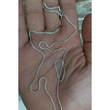 Erer Gümüş Gümüş Spiga Model Boyun Zinciri Kolye