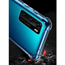 Kny Huawei P40 Kılıf Ultra Korumalı Şeffaf Antishock Silikon