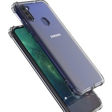 Kny Samsung Galaxy A11 Kılıf Ultra Korumalı Şeffaf Antishock Silikon