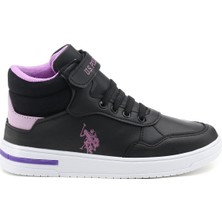 U.S. Polo Assn. Orson Hı 1pr Siyah Kız Çocuk High Sneaker