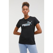 Puma BPPO-000168 Blank Base - Siyah Kadın Kısa Kol T-Shirt