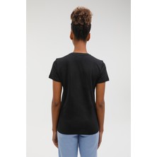 Puma BPPO-000168 Blank Base - Siyah Kadın Kısa Kol T-Shirt