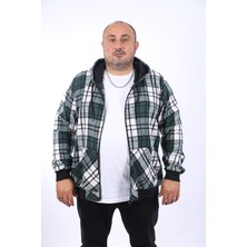 Moc Grande Mocgrande Kangaroo Pocket Oduncu Sweat-Gömlek Stripe 22209-NEFTI