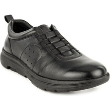 Muya Orthopedix Stone Siyah Anatomik Hakiki Deri Topuk Dikeni Pedli Erkek Ayakkabı 322904