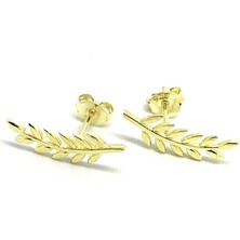 Erer Gümüş Gümüş Başak Model Küpe DP19P3