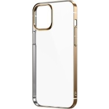 Kny Apple Iphone 13 Pro Kılıf Renkli Kenarlı Sert Sun Kapak