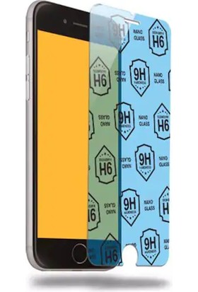 General Mobile 5 Plus Darbe Emicili Ultra Korumalı Esnek Ekran Koruyucu (Blue Nano)