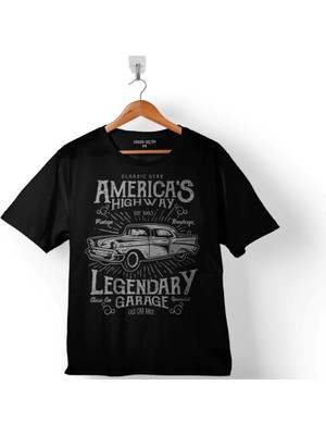 Kendim Seçtim America's Legendary Garage Amerikan Arabası Çocuk T-Shirt