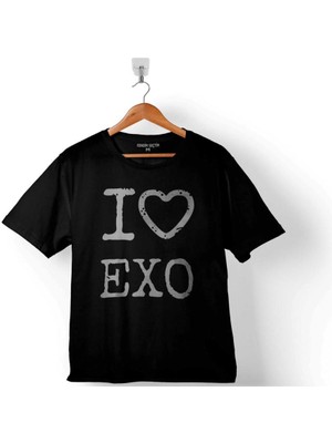 Kendim Seçtim I Love Exo Ekso Group Logo Çocuk T-Shirt