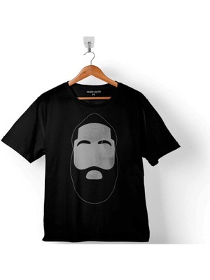 Kendim Seçtim James Harden Fear The Beard Houstan Basketball2 Çocuk T-Shirt