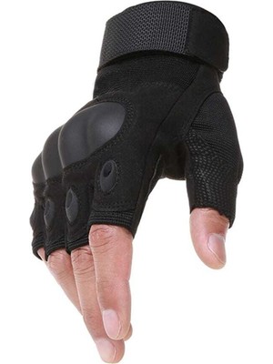 Tactical Taktik Eldiven Kesik Parmak Korumalı