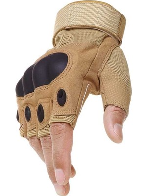Tactical Taktik Eldiven Kesik Parmak Korumalı