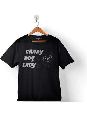 Chubby Dog Crazy Pug Lady Çılgın Köpek 2 Çocuk Tişört