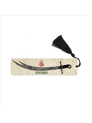 Sadrazam Ali’den Mert Yiğit Zülfikar’dan Keskin Kılıç Yoktur.püsküllü Kitap Ayracı  Bookmark AYRAÇ-043