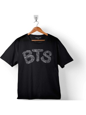 Kendim Seçtim Bts Bangtan Boys Logo Uzun 2 Çocuk Tişört