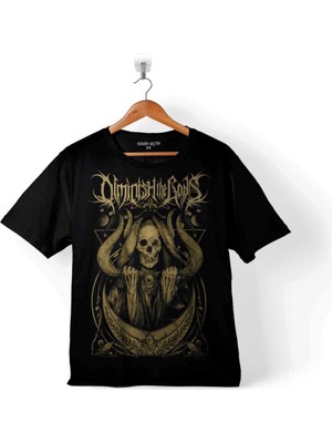 Ben Sahar Behemoth Metal Rock Kuru Kafa Skull 4 Çocuk Tişört