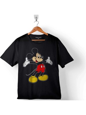 Kendim Seçtim Mıckey Mouse Logo Hapishane 2 Çocuk T-Shirt