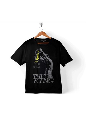 Kendim Seçtim The Kıng Leo Lionel Messi Barcelona Forma Beyaz Çocuk T-Shirt