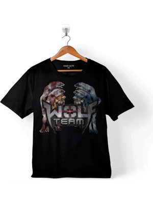 Kendim Seçtim Wolfteam Wolf Team Kurt Adam Joy Game Çocuk T-Shirt