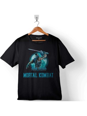 Kendim Seçtim Mortal Kombat Sub Zero Logo 2 Çocuk Tişört