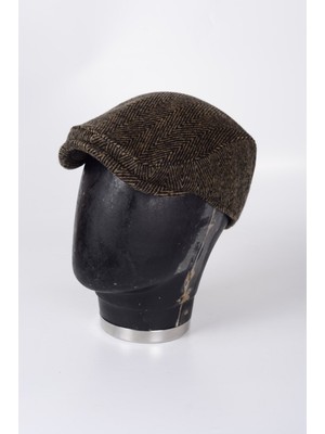 mercantoptan Italyan Kalıp Yeni Sezon Erkek Şapka Yün London Kasket