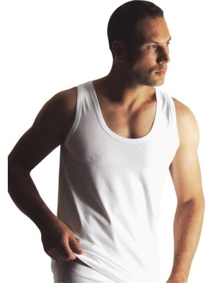 Yıldız 6 Adet 00 Erkek Süprem Atlet Yüzde %100 Pamuklu