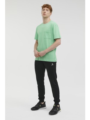 Lumberjack M-CG508 Aron Jogger 2pr Siyah Erkek Eşofman Altı