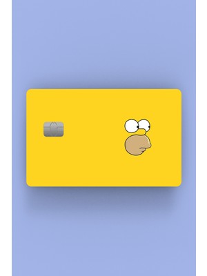 Ludio The Simpsons Homer Kartı Sticker Kaplama