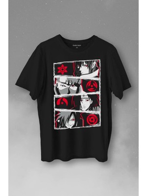 Kendim Seçtim Naruto Kakashi Anime Manga Baskılı Tişört  T-Shirt