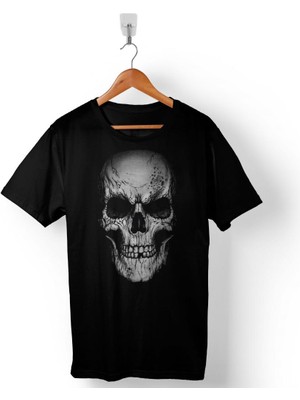 Kendim Seçtim Kuru Kafa Skull Iskelet Skeleton Erkek Tişört