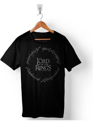 Kendim Seçtim Lotr Lord Of The Rıngs Yüzüklerin Efendisi Logo Erkek Tişört