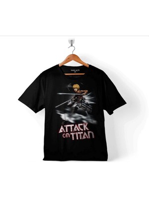 Kendim Seçtim Attack On Tıtan Titana Saldırı Manga Anime Çocuk Tişört