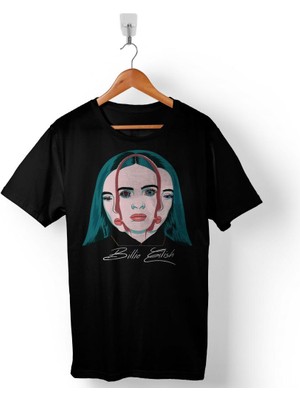 Kendim Seçtim  Bıllıe Eılısh Bıllıeeılısh Ocean Eyes Erkek Tişört