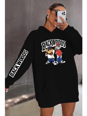 Trendypassion Backwoods Baskılı Sweatshirt