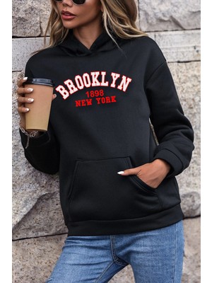 Trendypassion Brooklyn Baskılı Sweatshirt