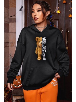 Trendypassion Boys Bear Baskılı Sweatshirt